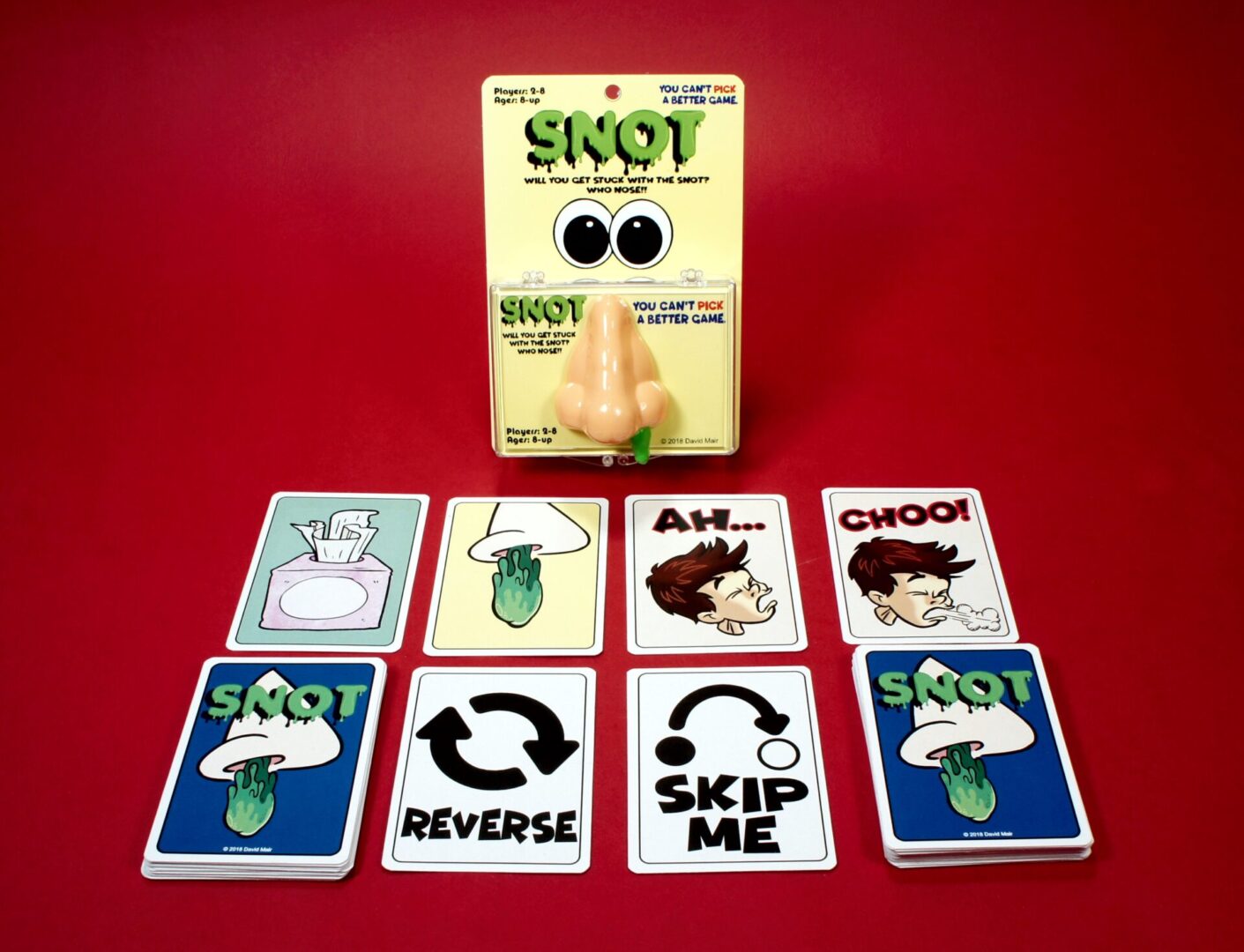 A set of colorful card game cards titled 'Shot.'