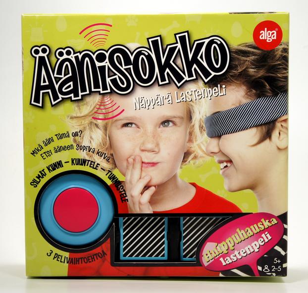 Äänisokko game with kids playing and laughing.