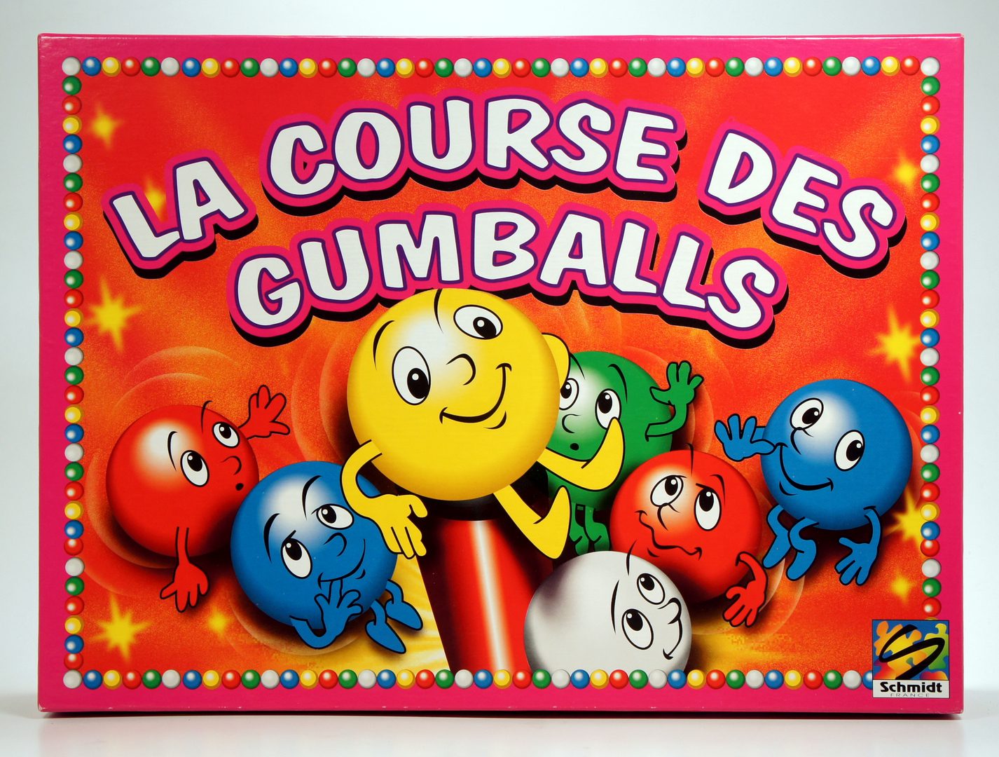 Colorful gumball characters on a vibrant game cover.