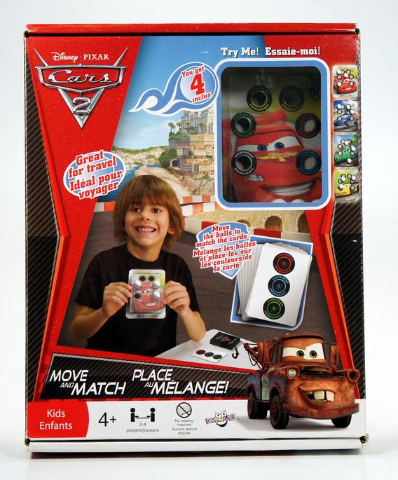 Kids' Lightning McQueen-themed electronic game with lights and sounds.